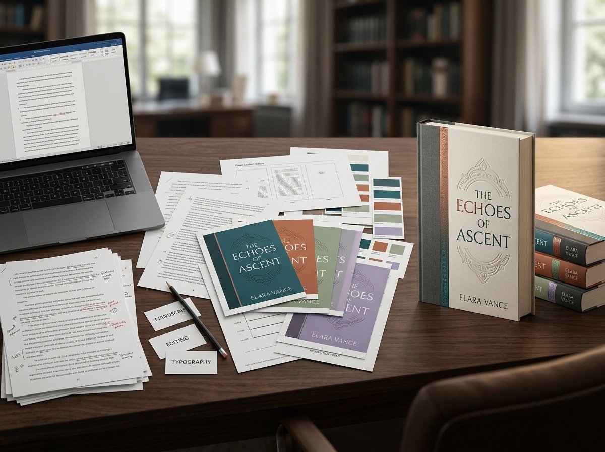 Manuscript Transitioning into Print and Distribution